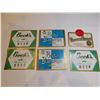 Image 1 : VINTAGE BECK’S BEER LABELS, UNUSED