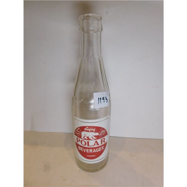 POLAR BEVERAGES SODA BOTTLE