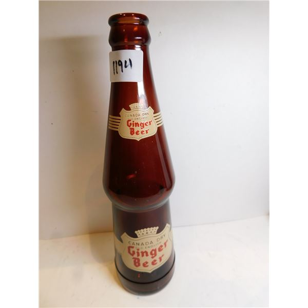 CANADA DRY GINGER BEER, SODA BOTTLE