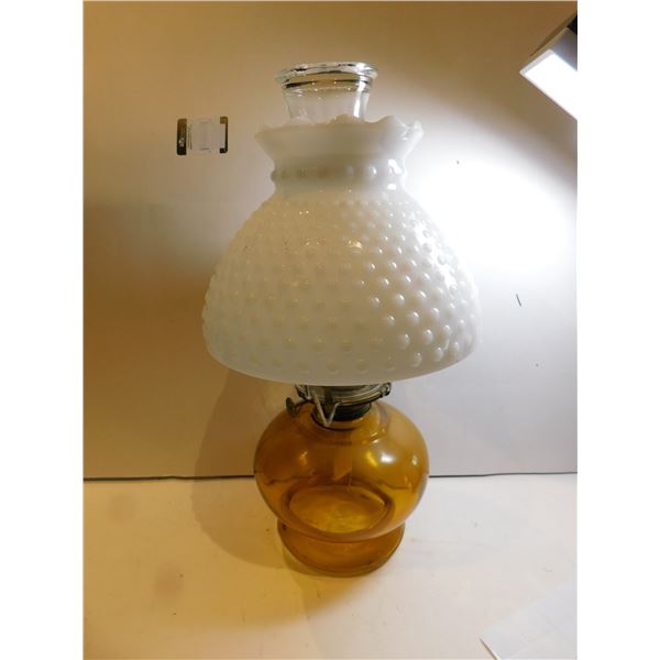 YELLOW BASED LANTERN, TWO SHADES