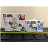 Image 1 : 2 Lego Set NIB - #71396 & #71384 - Super Mario Bowser Jr.'s Clown Car Expansion Set & Penguin Mario 