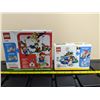 Image 2 : 2 Lego Set NIB - #71396 & #71384 - Super Mario Bowser Jr.'s Clown Car Expansion Set & Penguin Mario 