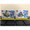 Image 2 : 2 Lego Sets NIB - #71373 & #71384 - Super Mario Builder Mario Power-Up Pack & Penguin Mario Power-Up