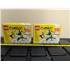 Image 1 : 2 Lego Sets NIB - 2x #11012 - Lego Classics Creative White Bricks