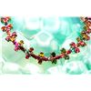 Image 7 : Colorful Tourmaline and Diamond Riviere Necklace