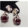 Image 8 : "2Die4" Ruby Corundum & Diamond Certified Earrings
