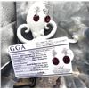Image 9 : "2Die4" Ruby Corundum & Diamond Certified Earrings