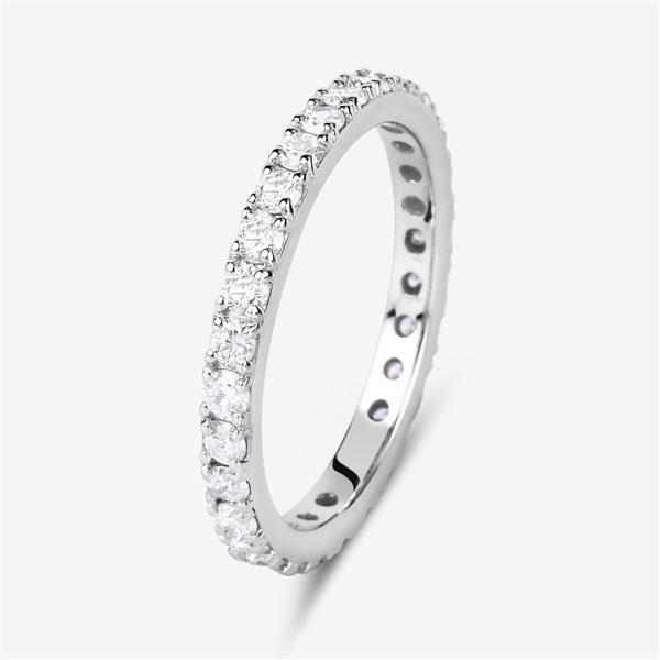Elegant Eternity Ring - 1 CTW Lab-Grown Diamonds