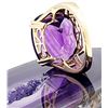 Image 8 : Vibrant Violet Amethyst and Diamond Ring