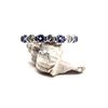 Image 1 : Tanzanite and Diamond Band in Platinum