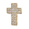 Image 2 : 14K Yellow Gold Cross with .99 CTW Diamond
