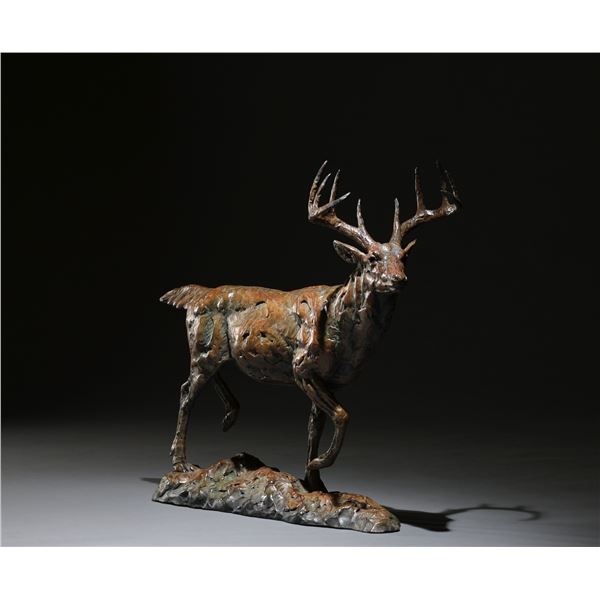 Whitetail Bronze - Doellinger Sculptures