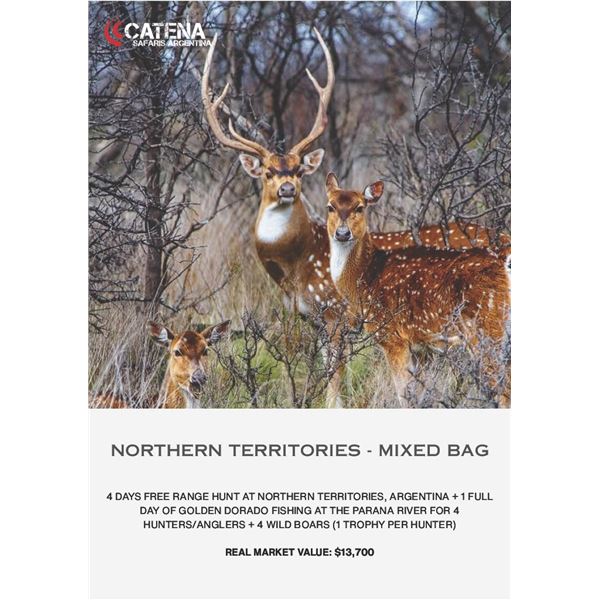 Argentina Cast & Blast: Free Range Big Game & Golden Dorado