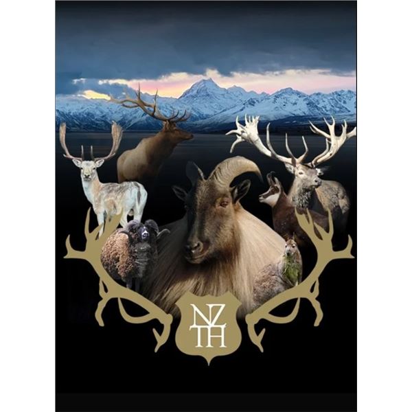 New Zealand Red Stag Hunt for Two Hunters