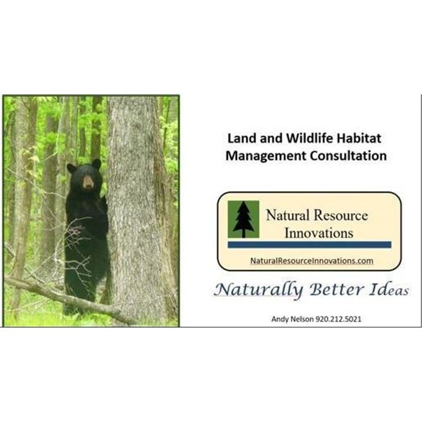 LAND & WILDLIFE MANAGEMENT CONSULTATION - $13,000 / EXHIBITOR