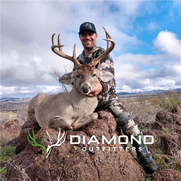 5-DAY ARIZONA COUES WHITETAIL AND MOUNTAIN LION FOR 2 HUNTERS - $22,500