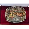 Image 1 : Troy Fischer Silverworks Salute to Conservation Buckle and Frontiersmen Gear Custom Belt
