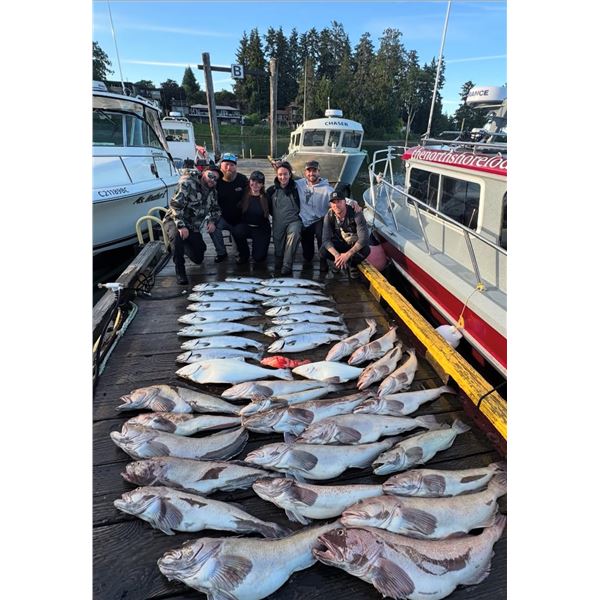 2 day Ocean Fishing Charter for Salmon & Halibut with North Shore Lodge