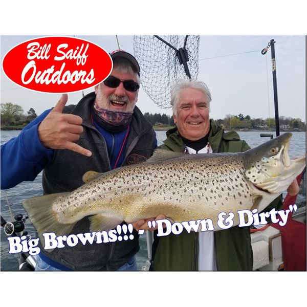 New York - Lake Ontario Fishing Trip for 4 with Lodging included