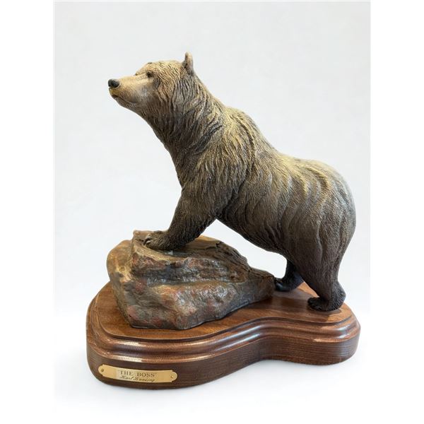 Bronze Sculpture called “The Boss” by Karl Lansing