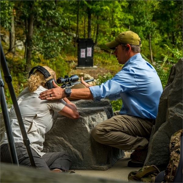 Rifle Lessons - Half-day for 2 People including lunch