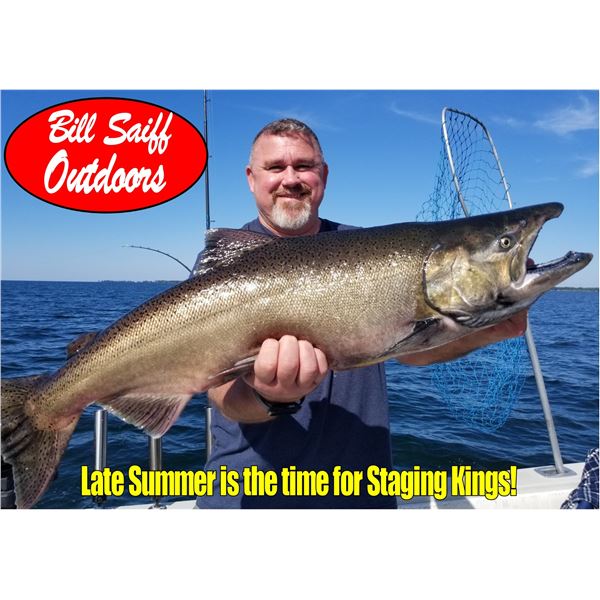 New York - Lake Ontario Fishing Trip for 4 with Lodging included