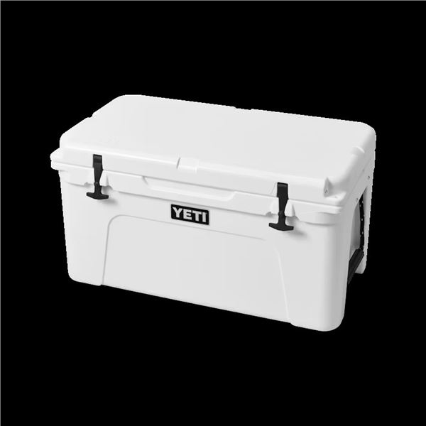 Yeti Cooler – 65 Quart with tickets to all 4 raffles and $10,000 ticket