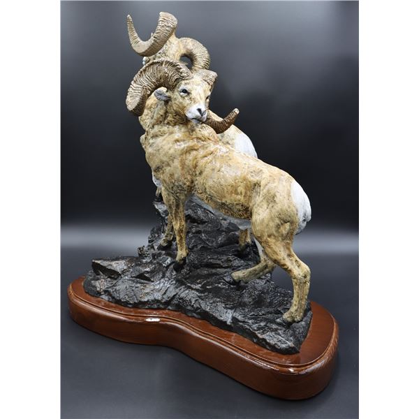 Sculpture - Lorenzo Ghiglieri titled "Lookout”, 26"h x 25"w x 19"d, Edition Size 475