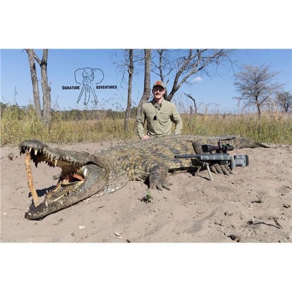South Africa Crocodile Hunt FOR ONE HUNTER AND ONE OBSERVER