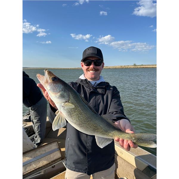 3 Day North Dakota Walleye Pike Smallmouth Fishing for Two Anglers