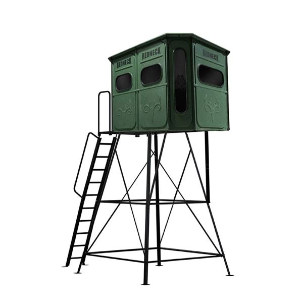 Redneck Game Changer Platinum 360° 6’ x 8’ Box Blind with 10’ Stand