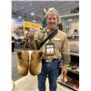 Image 2 : BEAUTIFUL SPRINGBOK/LEATHER TOTE BAG