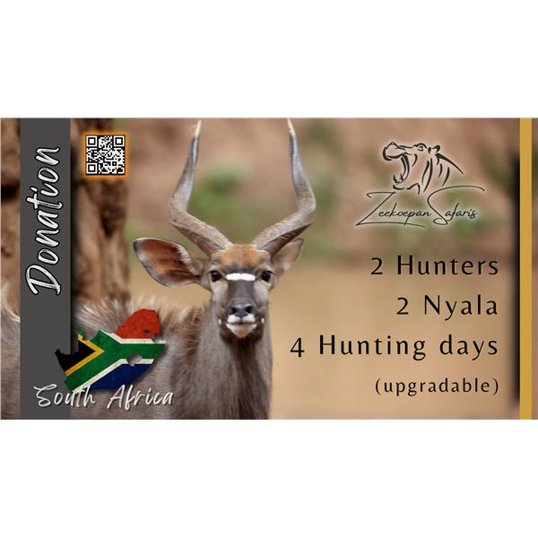 5 DAYS 2 HUNTERS 2 NYALA BULLS KWAZULU NATAL SOUTH AFRICA