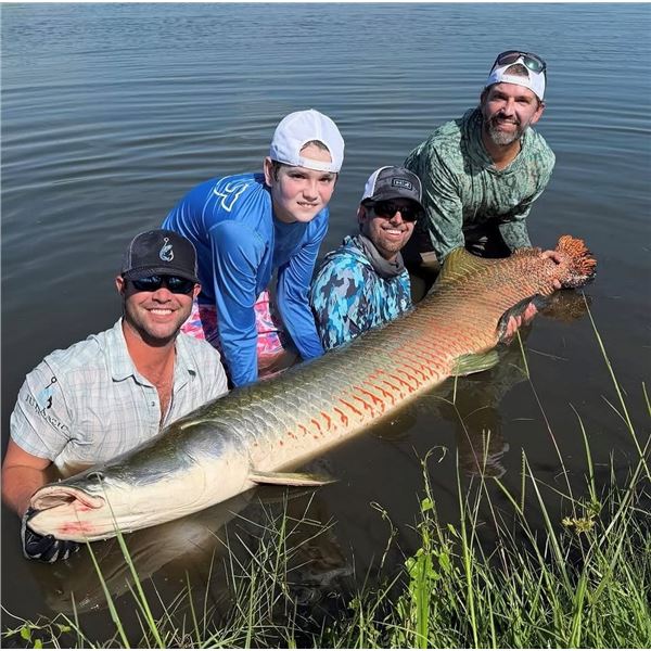 Jurassic Living Jewels – Florida Arapaima Fishing Trip for 2