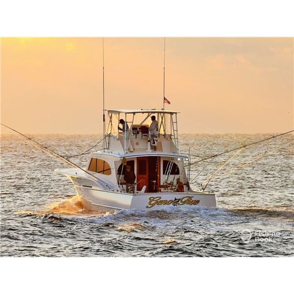 Half Day Fishing abord the 57' Geno V for 6 people