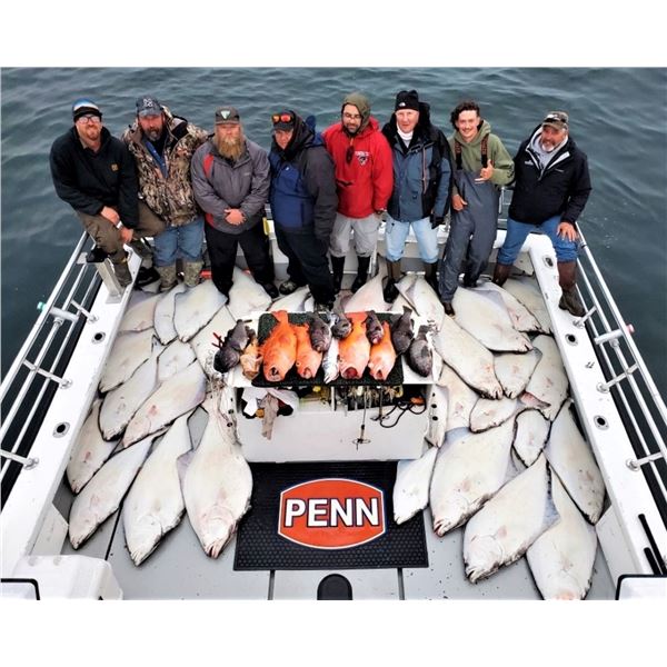 Alaska Fishing Adventures LLC, One Day Saltwater Fishing Charter for 14 Anglers out of Seward, AK