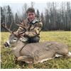 Image 3 : Alberta: 7 Day Trophy Whitetail Deer Hunt for 2 Hunters, includes 1 Trophy Whitetail Buck per Hunter