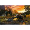 Image 1 : Artwork: Dallen Lambson "Wild Serenity"  an Original 24" x 36" Oil Painting,
