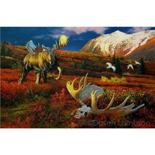 Dallen Lambson's "Generations of Kings" is an Original 24" x 36" oil painting