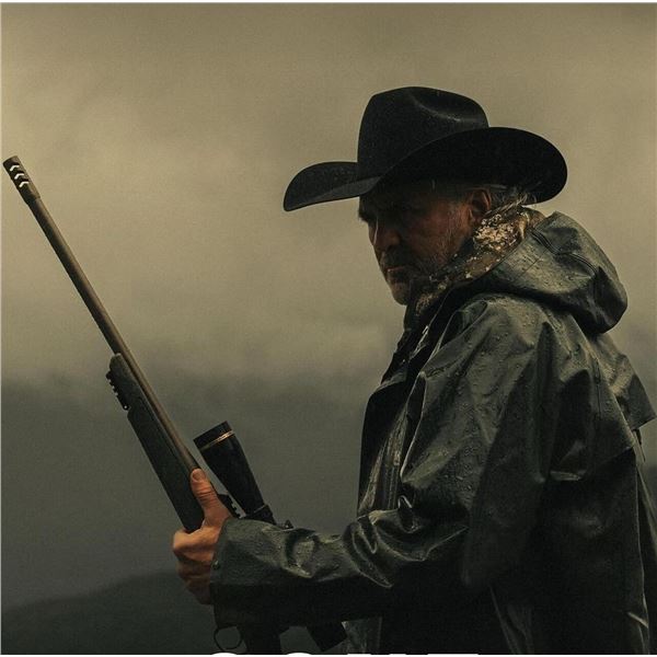 Shockey's Christensen Arms Evoke .300prc rifle & Call Me Hunter book.  Signed by The Man Himself!