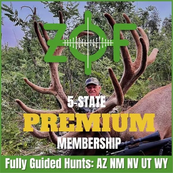 3 Year Premium Membership to Zero Outfitter Fees