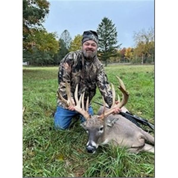 *Michigan – 3 Day – Whitetail Buck and Doe Hunt for One Hunter.