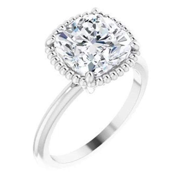 *Michigan – Cushion Cut Diamond Ring