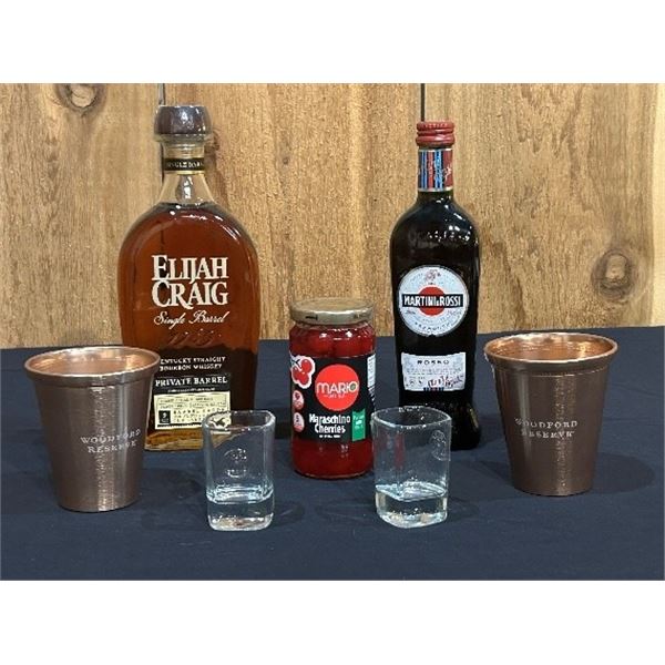 Bourbon Manhattan Basket