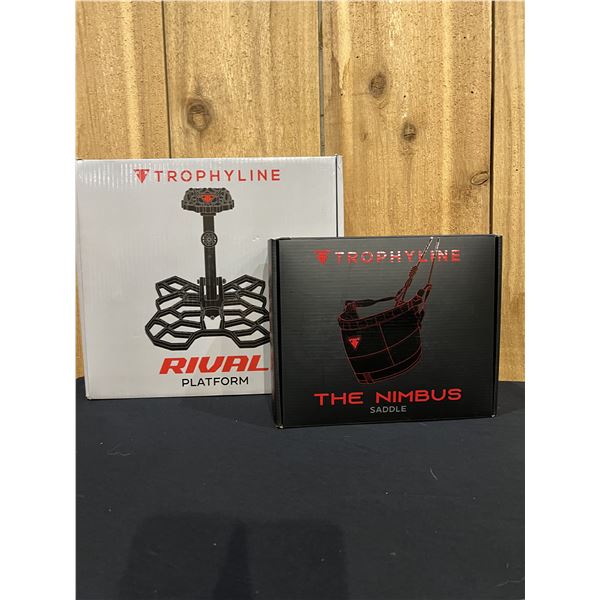 Trophyline "The Nimbus" saddle and "Rival" Platform
