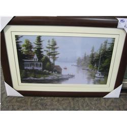 Framed Print "inner Harbour"