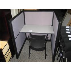 Set Of 4 Telemarketing/sales Cubicals