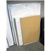 Image 1 : Stack Of White Board & Cork Boards