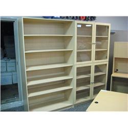 Large 2 Piece Maple Wall Unit