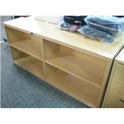 Maple Lateral Bookshelf